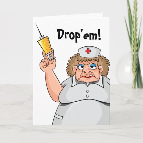 Get Well Soon Funny Humorous Nurse Hospital Humor Card - Get Well Soon gifts Get Well Soon Funny, Funny Get Well Cards, Hospital Humor, Get Well Messages, Medical Card, Nurse Hospital, Thinking Of You Quotes, Nurse Art, Get Well Wishes