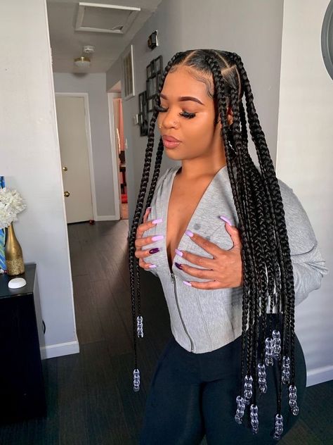 Girls Hairstyles Braids, Braided Hairstyles For Black Women, Hair Crush, Long Braids, Black Braids, Baddie Hairstyles, Box Braids Hairstyles, Braids For Black Hair, Black Girls Hairstyles