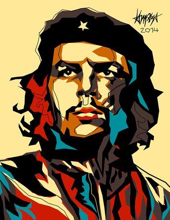 Pop Culture Illustrations by Dri Ilustre | Inspiration Grid | Design Inspiration Che Guevara Art, Wpap Art, Ernesto Che, Very Important Person, Afrique Art, Modern Impressionism, Pop Culture Art, Art Minimaliste, Grid Design