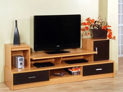 Tv Unit Furniture Design, Tv Unit Decor, Modern Tv Wall Units, Tv Stand Decor, Tv Stand Designs, Tv Cabinet Design, Tv Unit Furniture, Tv Unit Interior Design, Suport Tv