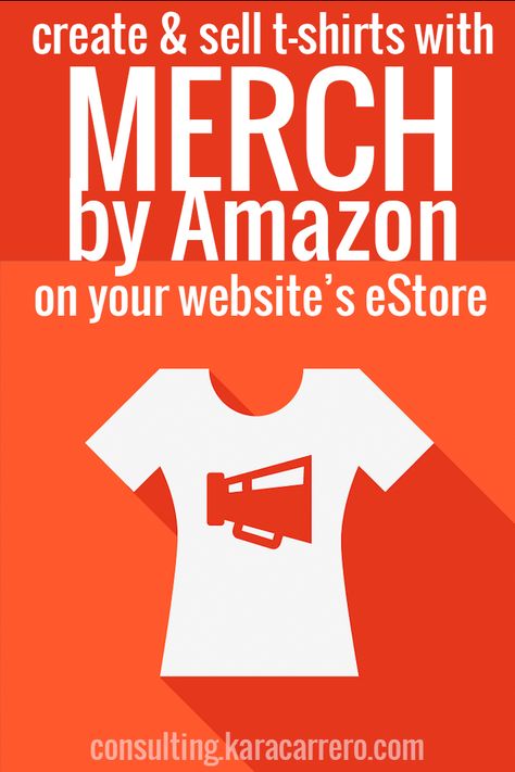 How to sell shirts for a profit on Amazon using Merch and your own affiliate links in your website or blog's eStore Amazon Merch On Demand, Amazon Merch T-shirts, Sell Tshirts Online, Tshirt Printing Business, Cash Cow, Merch By Amazon, New Shirt Design, Clothing Business, Tshirt Business