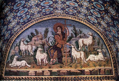 Christ Ap Art History 250, Christ The Good Shepherd, Ap Art History, High Middle Ages, Colonial America, Good Shepherd, The Good Shepherd, Ap Art, Ancient Romans