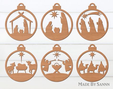 Christmas Laser Cut Ideas, Christmas Signs Svg, Svg Ornaments, Glowforge Files, Wood Laser Ideas, Christmas Graphic Design, Watercolor Paper Texture, Laser Engraved Ideas, Ornament Svg