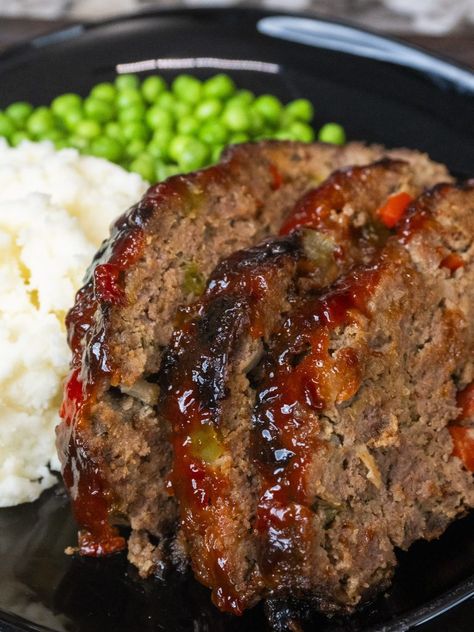 Manwich Meatloaf, Instant Pot Recipes Ground Beef, Ground Beef Meatloaf, Recipes Meatloaf, Traditional Meatloaf Recipes, Best Instapot Recipes, Recipes Ground Beef, Traditional Meatloaf, Beef Meatloaf