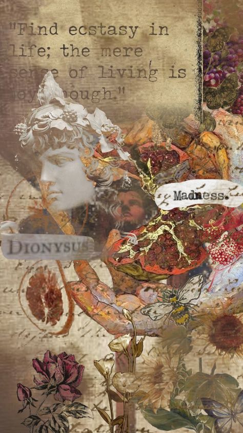 Dionysus Aesthetic Wallpaper, Dionysus Wallpaper, Dionysus Aesthetic, Greek Wallpaper, Hellenic Aesthetic, Deity Work, Dionysus God, Greek Pantheon, Growth And Decay