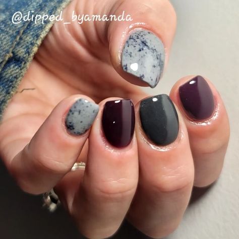 Revel Nail Dip Powder, Mani Ideas, Revel Nail, Dip Nails, Dip Powder Nails, Dipped Nails, Nails Inspo, Dark Colors, Nail Inspo