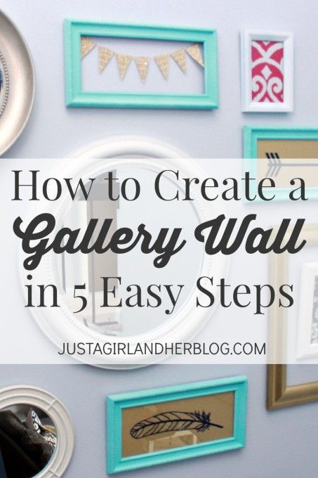 Super helpful explanation of how to create a gallery wall! I can do this! | JustAGirlAndHerBlog.com School Table, Crafting Nook, Photowall Ideas, Small Gallery, Empty Frame, Create A Gallery Wall, Gallery Wall Inspiration, Bad Inspiration, Pennant Banner