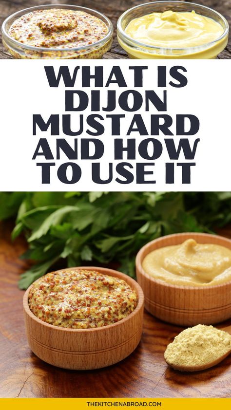 Explore the savory world of Dijon mustard, its culinary uses, and why it's a favorite in kitchens across the U.S. Discover its heritage and health perks! Homemade Dijon Mustard, Beginners Recipes, Mustard Recipe, Cooking Tips And Tricks, Simple Sandwiches, Brown Mustard, Hearty Stews, White Wine Vinegar, Boost Your Confidence