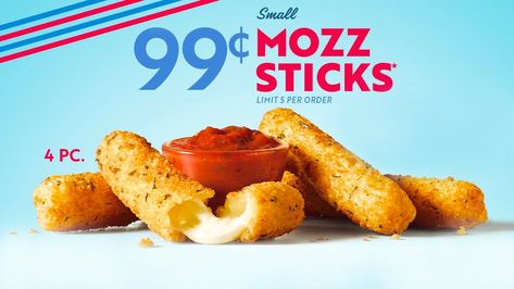 Sonic Mozzarella Sticks, Restaurant Deals, Happy Hour Drinks, Mozzarella Sticks, Drink Specials, December 7, Mozzarella, Sonic