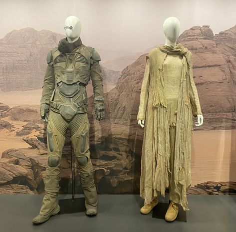 Take A Closer Look At The Intricate Costumes And Funky Nose Plugs Of Dune Leto Atreides, Dystopian Fashion, Denis Villeneuve, Sci Fi Novels, Science Fiction Novels, Up Close And Personal, Movie Costumes, Action Film, We Fall In Love