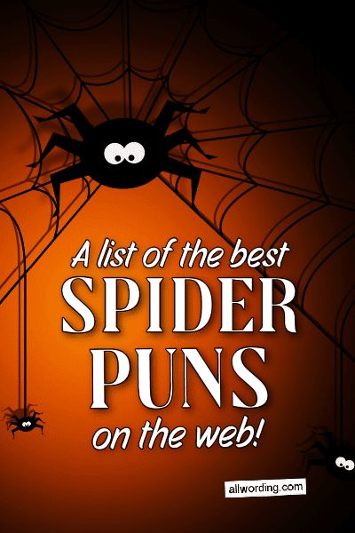 A list of the best spider puns on the web Quotes About Spider Webs, Spider Sayings Halloween, Funny Spider Quotes, Spider Web Quotes, Spider Jokes, Spider Puns, Halloween Sayings For Cards, Spider Quotes, Fall Puns