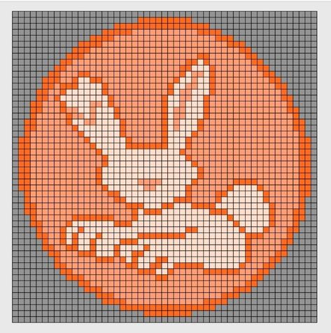 Bratz Bratz Perler Beads, Perler Pattern, Crochet Graphs, Perler Ideas, Graph Crochet, Fuse Bead Patterns, Easy Pixel Art, Pixel Art Grid, Melty Beads