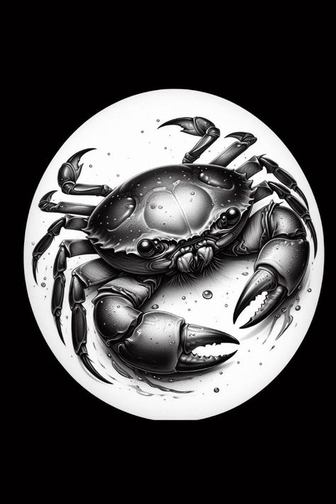 Crab tattoo idea. Astronomical Tattoo, Tattoo Ideas Women Arm, Tattoos Men Shoulder, Tattoos For Guys Shoulder, Shoulder Tattoos Men, Arm Tattoos Women, Tattoos Women Arm, Shoulder Tattoos For Guys, Female Arm Tattoos