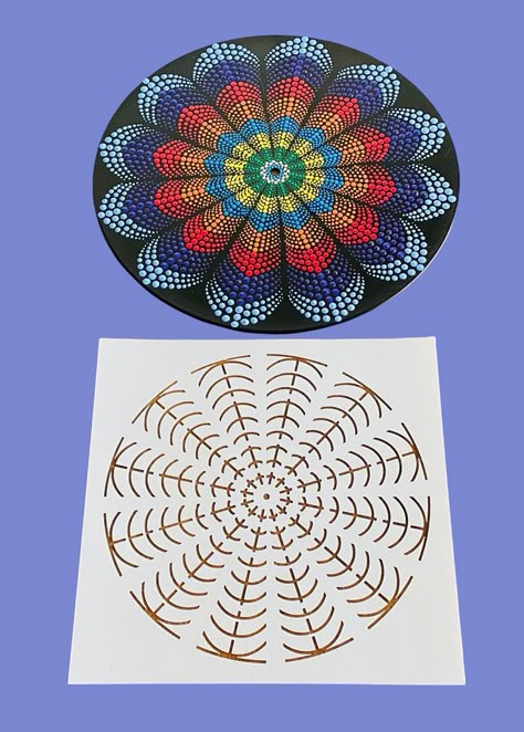 Flower Dot Art, Vector Art Design, Mandala Art Therapy, 3d Mandala, Mandala Stencils, Mandala Art Lesson, Mandala Artwork, Flower Stencil, Cat Air