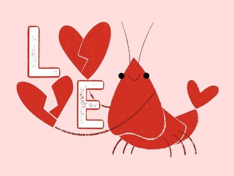 Lobster Art, My Lobster, Lobster Design, Geometric Animals, Drawing Projects, Fish Print, Valentines Diy, Ceramic Painting, My Profile