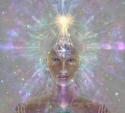 Divine Mother, Mother Goddess, Visionary Art, Mind Body Soul, Spiritual Healing, Spiritual Art, Gods And Goddesses, Pics Art, Divine Feminine