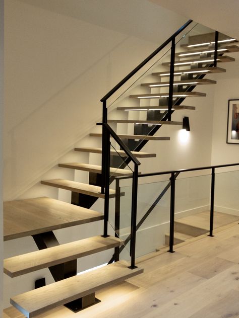 FEATURE STAIRCASES - Modern Railings, Custom Stairs, Modern Staircase design, Custom Stair Design, Custom metal doors, metal doors, custom metal, metal stairs Staircases Modern, Stairs Modern, Staircase Metal, Modern Staircase Design, Custom Stairs, Loft Style Homes, Circular Stairs, Staircase Design Modern, Staircase Railing Design