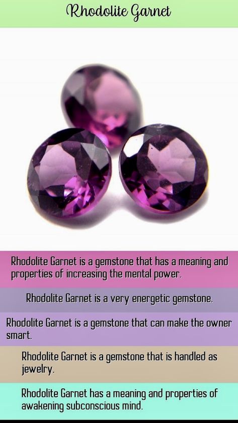 Gemsona Ideas, Garnet Meaning, Healing Ideas, Gemstone Meanings, Crystals Stones, Witchy Stuff, Garnet Stone, Rhodolite Garnet, Opal Gemstone