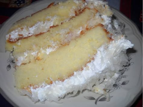 Southern Coconut Cake Recipe, Southern Coconut Cake, Cake 5, Coconut Cake Recipe, Monkey Bread, Coconut Recipes, Coconut Cake, Round Cake Pans, Cake Flour