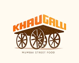 Khau Galli - Mumbai Street Food Brand Logos, Mumbai Street, Food Logo Design Inspiration, Mumbai Street Food, Funky Quotes, Ads Creative Advertising Ideas, Inspiration Logo Design, Swag Quotes, Logo Samples