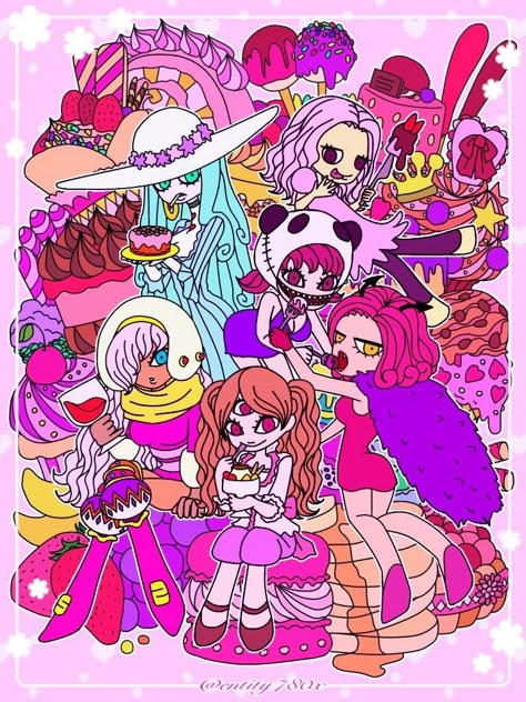 Charlotte Pudding, Big Mom Pirates, Charlotte Family, Once Piece, Drawing Face Expressions, Big Mom, One Piece Meme, One Piece Wallpaper Iphone, One Piece Stuff