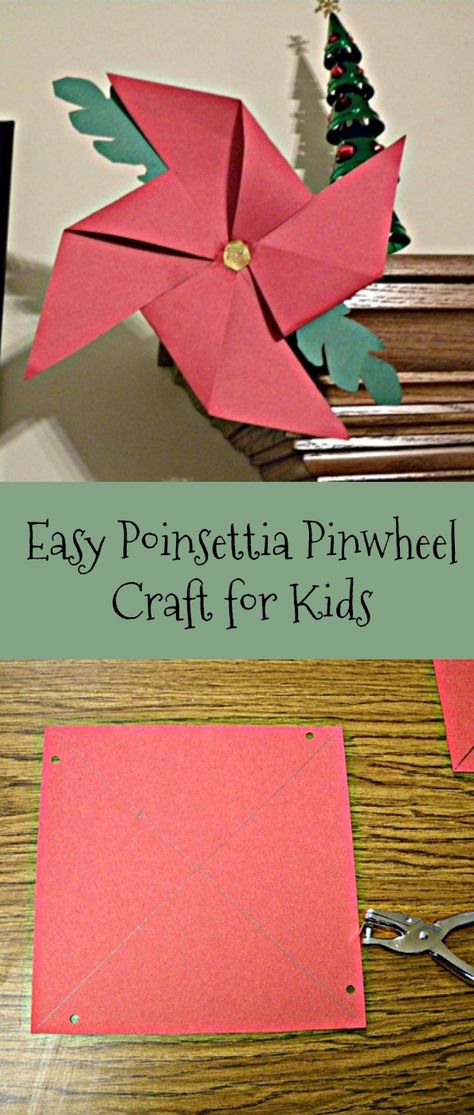 Los Pasados Crafts For Kids, Tissue Paper Poinsettia, Mexican Christmas Crafts For Kids, Pointsetta Crafts For Kids, Poinsettia Craft Preschool, Easy Poinsettia Craft For Kids, Christmas In Mexico Crafts For Kids, Poinsettia Art Projects For Kids, Pointsetta Craft