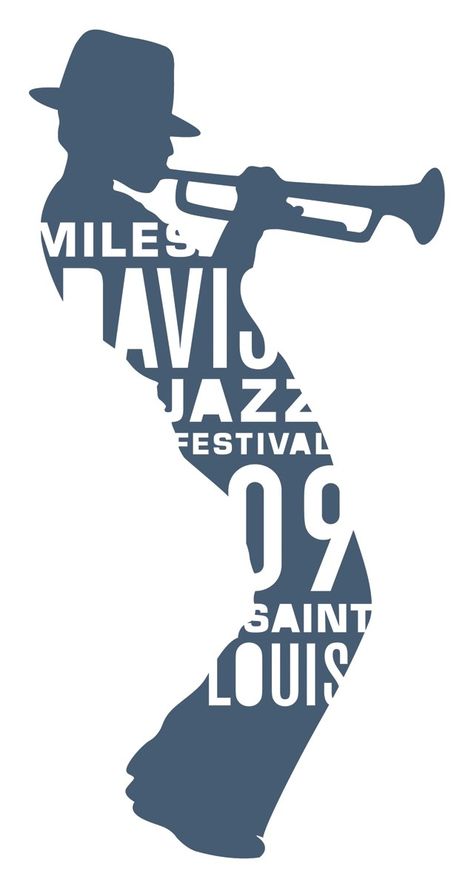 Louise Fili, Poster Grafico, Graphisches Design, Jazz Poster, Gig Poster, Music Festival Poster, Jazz Art, Miles Davis, Jazz Festival