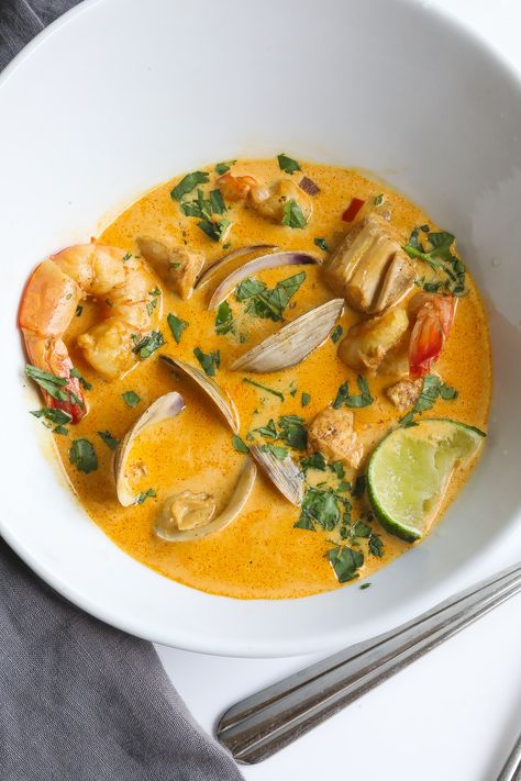 Columbian Recipes, Creamy Seafood, Austin Food, Seafood Stew, Colombian Food, Fish Stew, Seafood Soup, Latin Food, Stew Recipes