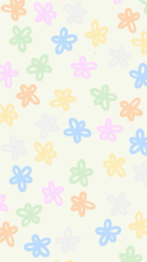 Cute Flower Wallpaper, Phone Wallpaper Floral, Papers Background, Colorful Vibes, Watercolor Floral Wallpaper, Patterns Simple, Floral Wallpaper Iphone, Scrapbook Background, Floral Wallpaper Phone