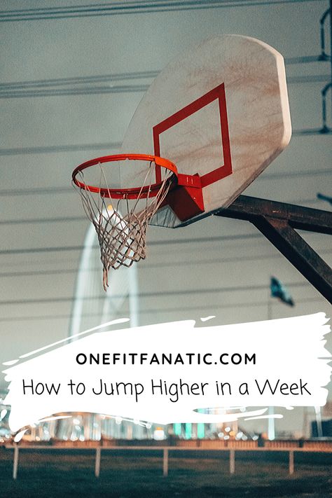 Complete guide on How to Jump Higher in a Week. Improve Your Vertical Jump, How To Jump, Jump Training, Vertical Jump Training, Jump Higher, Vertical Jump, High Jump, Jump In, Trash Can