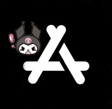 Kuromi App Store Icon, Kuromi Roblox Icon, Kuromi Instagram Icon, Cute Kuromi Icons For Apps, Hello Kitty App Icon Black, Sanrio App Icons Kuromi, Kuromi Themed App Icons, Kuromi Widget Icons, Kuromi App Icons