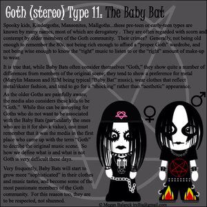 #11: Baby Bat by Trellia.deviantart.com on deviantART Types Of Goth, Alternative Subcultures, Goth Kids, Kei Visual, Goth Subculture, Tokyo Street Fashion, Baby Bats, Hipster Grunge, Victorian Goth