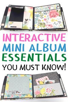 How to Make Amazing & Easy Interactive Mini Albums Mini Scrapbook Albums How To Make, Handmade Albums Ideas, Interactive Scrapbook Ideas, Scrapbook Interactive, Mini Albums Ideas, Mini Scrapbook Ideas, Mini Album Ideas, Scrapbook Mini Albums, Interactive Scrapbook