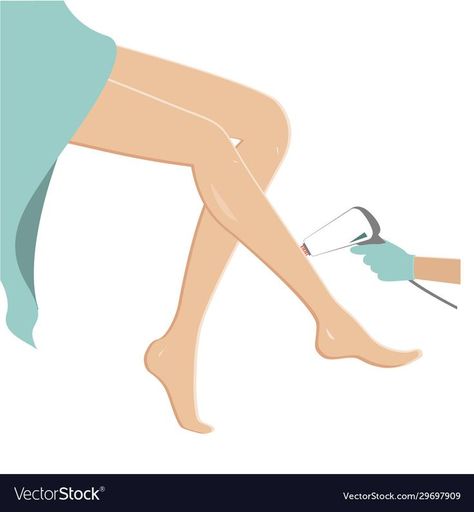 Female legs hair removal. Laser epilation concept, flat vector illustration. Download a Free Preview or Hi… | Laser epilation, Laser hair removal face, Hair removal Laser Hair Removal Illustration, Legs Hair Removal, Laser Hair Removal Face, Hair Removal Face, Hair Poster Design, Laser Depilation, Massage Room Design, Leg Hair Removal, Hair Removal Laser