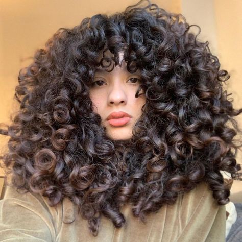 AlexaCurly Hair Tipstricksreviewsexperiments on Instagram“A key to intense volume is honestly MOUSSEI Swear it triples my volumefull routine down belowThis is day 2 of the mousse gel…” Hair Volume Tricks, Curly Asian Hair, Volume Haircut, Define Curly Hair, 3a Hair, Curl Mousse, Dark Curly Hair, Curly Hair Care Routine, Big Curly Hair