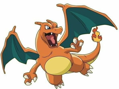 Charmander Charmeleon Charizard, Flying Type Pokemon, Pokemon Wiki, Xmas Drawing, Pokemon Painting, Pokemon Firered, Cat Drawing Tutorial, Pokemon Starters, Pokemon Charizard