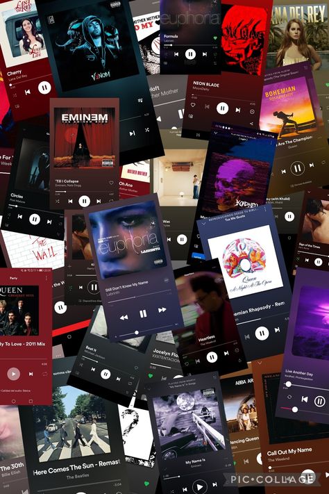 songs/spotify/music Songs Collage, Songs Spotify, Spotify Songs, Music Spotify, Musical, Sound, Songs, Collage, Music