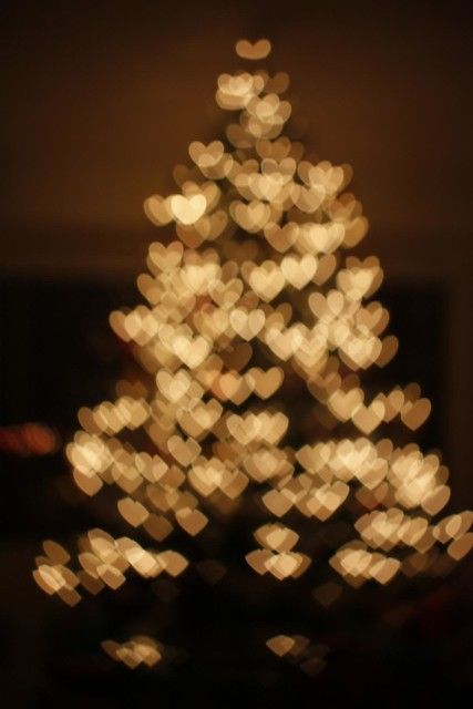 Bokeh Christmas, Heart Bokeh, Tree Heart, December 24th, Photo Wall Art, Christmas Aesthetic, Photo Book, The Good Place, Photo Art