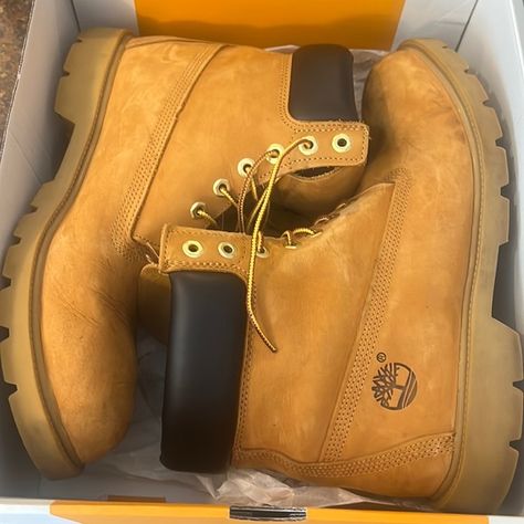 Timberland 6inch waterproof nubuck boot 11 wheat men Timberland Boots Mens, Timberland Mens, Men's Boots, Timberland Boots, The Winter, Boots Men, Wheat, A Couple, Fashion Shoes