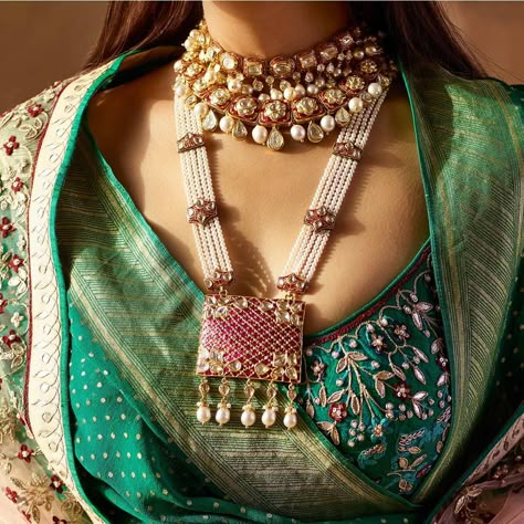 The vivid colours of the streets of Rajasthan come alive with traditional Meenakari on our Fine Jadau Jewellery by Anita Dongre. Handcrafted and rare, our jewellery speaks of fine craftsmanship, perfected over years.Location courtesy: @suryagarh ...#anitadongre #anitadongrecouture #anitadongrefinejewellery #diaryofarajkumari #sisterhood #bestfriend #bridalcouture #indianfashion #benarasi #brocade #nyc Jewellery Shoot, Lux Jewelry, Indian Bridal Jewellery, Anamika Khanna, Anita Dongre, Bridal Jewellery Design, Jewelry Designing, Bridal Fashion Jewelry, Wedding Jewellery Collection