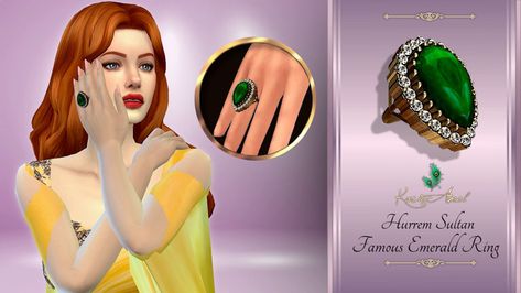 KarieAmel on Tumblr Medieval Rings, Hurrem Sultan, Anne Boleyn, Sims 4 Cas, Ts4 Cc, Sims 4 Clothing, The Sims4, Sims Mods, Sims 4 Cc