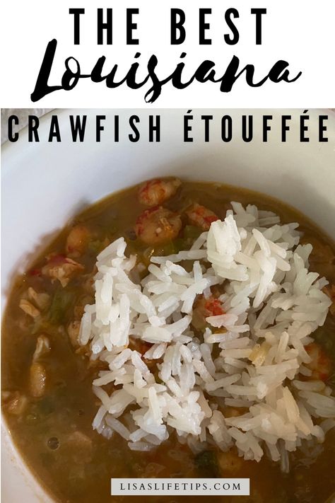 Creamy Crawfish Etoufee, Creole Crawfish Gravy, Crawfish Gravy, Crawfish Etoufee Recipe Louisiana, Crawfish Etoufee Recipe, Crawfish Etouffee Recipe, Crawfish Monica, Crawfish Dip, Crawfish Étouffée