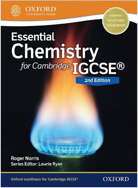 Free Download Essential Chemistry for Cambridge IGCSE (2nd Edition) By Roger Norris in pdf. https://chemistry.com.pk/books/essential-chemistry-for-cambridge-igcse-2e/ Chemistry Book Pdf, Chemistry Book, Chemistry Textbook, Cambridge Igcse, Book Essentials, Exam Success, O Levels, Student Book, Organic Chemistry