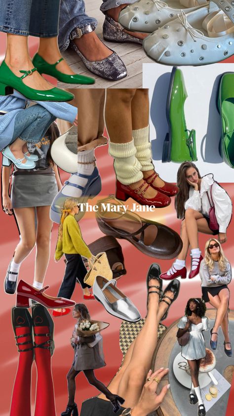 Springs new best friend, the Mary Jane - how to wear the Mary Jane shoe with skirts trousers and shorts and dresses too indie, vintage chic tennis core soft mafia wife grunge Mafia Wife, Tennis Core, Mafia Wives, Mary Jane Shoe, New Best Friend, Cycling Fashion, And Dresses, Mary Jane Shoes, Vintage Chic