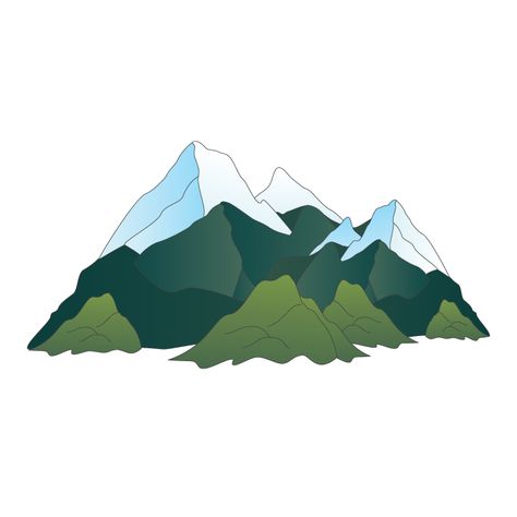 Hiking Symbols, Mountain Symbol, Mountain Icon, Mountains Illustration, Mountain Vector, Landscape Vector Illustration, Mountain Clipart, Landscape Vector, Mountain Logo