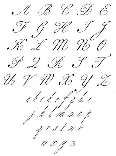 Calligraphy and Aesthetic Fonts Fancy Fonts Alphabet, Cursive Letters Fancy, Tattoo Fonts Alphabet, Calligraphy Fonts Alphabet, Tattoo Fonts Cursive, Cursive Alphabet, Handwriting Alphabet, Alfabet Letters, Alphabet Fonts