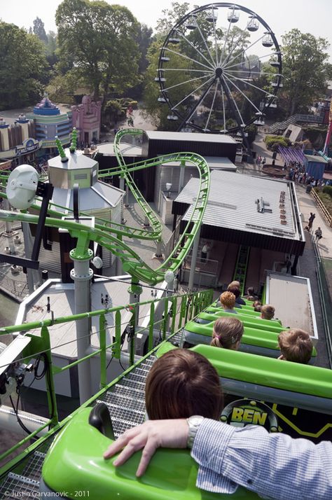 Ben 10 - Ultimate Mission | Drayton Manor | UK Rollar Coasters, Mass Housing, Drayton Manor, Ben 10 Ultimate Alien, Ben 10 Omniverse, Amusement Park Rides, Roller Coasters, Family Days Out, Park Homes