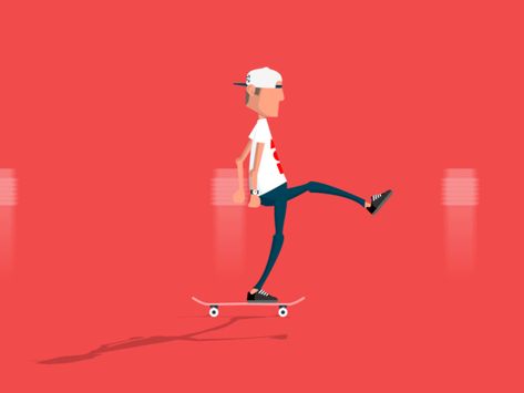 Animation Skateboard, Skateboard Ramps, Motion Design Video, Design Video, Motion Design Animation, Design Animation, Animated Characters, 3d Animation, Motion Design