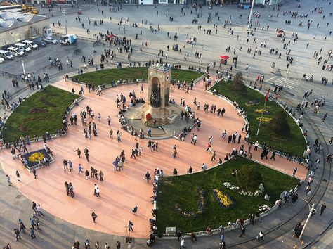 Taksim Square from our hotel | Istanbul,Turkey | Alexanyan | Flickr Taksim Square Istanbul, Africa Travel Beautiful Places, Taksim Square, Istanbul Pictures, Visit Turkey, Europe Itineraries, Travel Books, Travel Writing, Muslimah Aesthetic