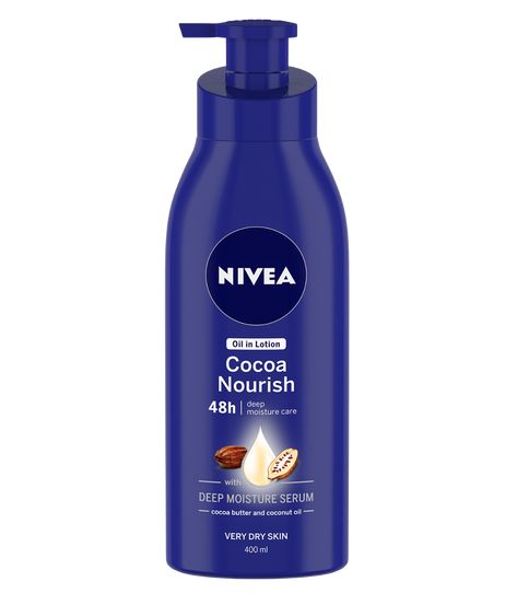 Nivea Lotion, Cocoa Oil, Nivea Body Lotion, Best Lotion, Light Moisturizer, Lotion For Dry Skin, Moisturizing Body Lotion, Body Care Routine, Moisturizer Cream